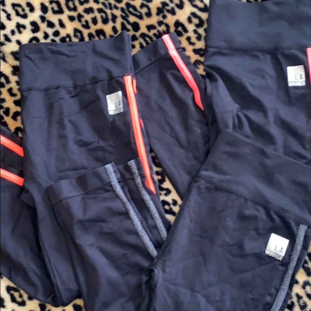 3 L.A. Winner Capri Athletic Leggings